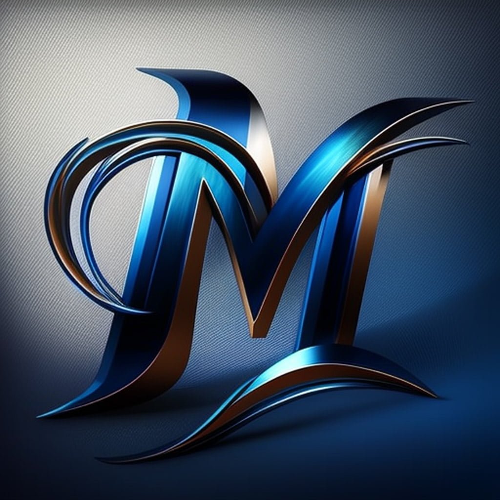 letter m logo samples