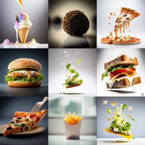food photography ai prompt