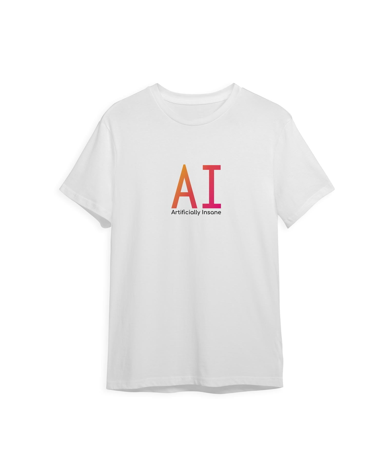 AI: Artificially Insane Unisex Graphic T-shirt - ChatX