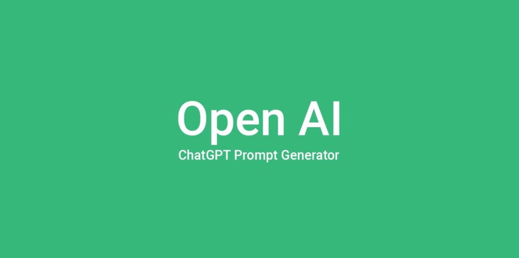 ChatGPT prompt Generator